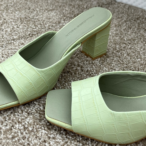 Green Mules - Picture 2 of 4